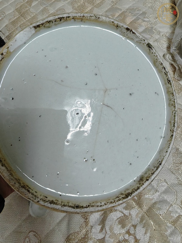 古玩陶瓷清中期青花茶壺真品鑒賞圖