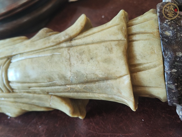 古玩雜項壽星人物雕件真品鑒賞圖