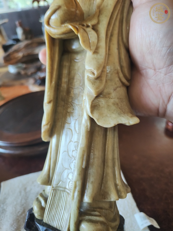 古玩雜項壽星人物雕件真品鑒賞圖