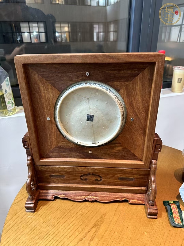古玩陶瓷青花翼龍紋標本真品鑒賞圖