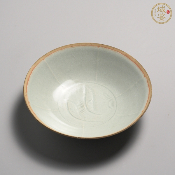 古玩陶瓷青白瓷劃花碗真品鑒賞圖