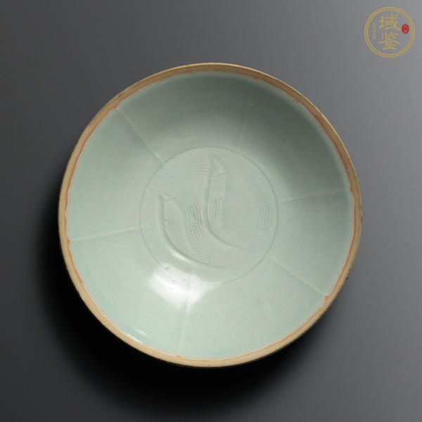 古玩陶瓷青白瓷劃花碗真品鑒賞圖