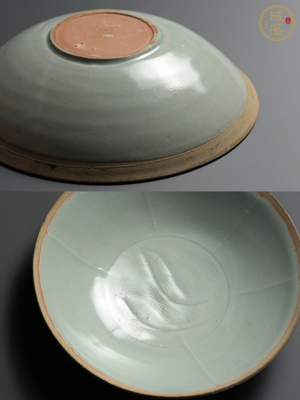 古玩陶瓷青白瓷劃花碗真品鑒賞圖