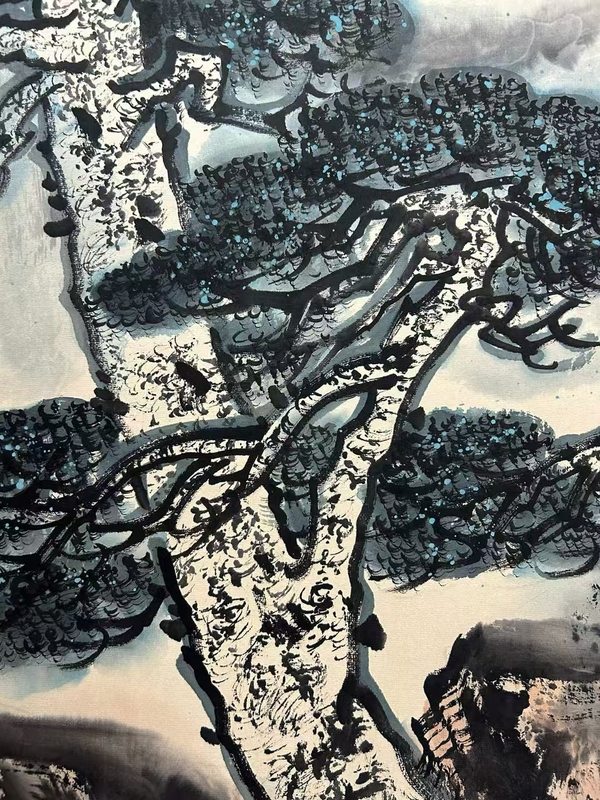 古玩字畫劉寶純山水橫披拍賣，當(dāng)前價(jià)格5999元