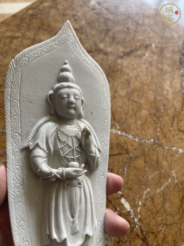 古玩陶瓷德化白瓷佛造像真品鑒賞圖