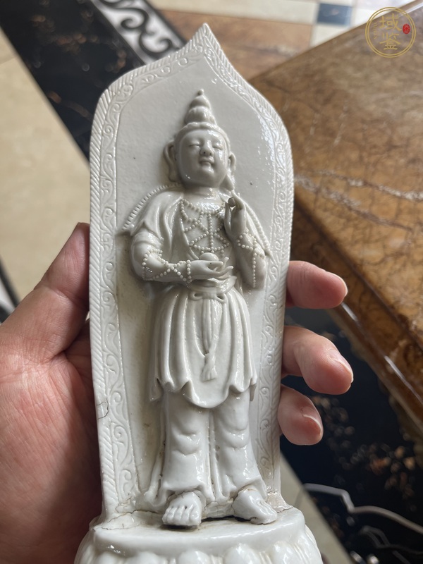 古玩陶瓷德化窯佛造像真品鑒賞圖