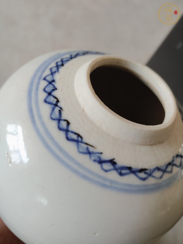 古玩陶瓷青花罐真品鑒賞圖