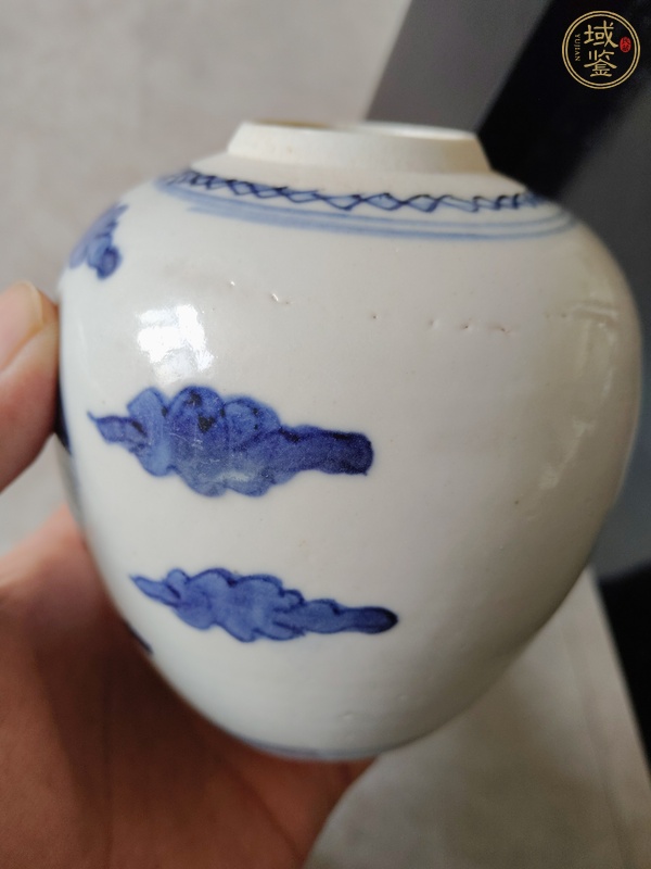 古玩陶瓷青花罐真品鑒賞圖