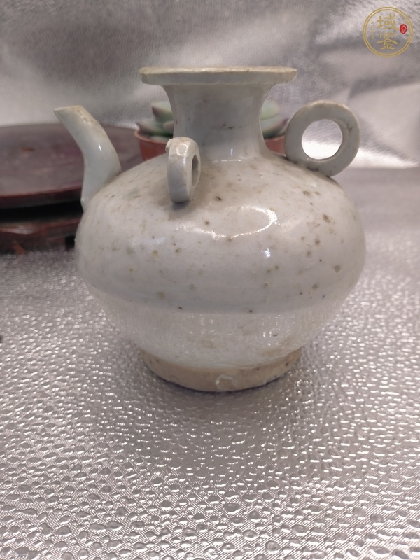古玩陶瓷青白釉三系執壺真品鑒賞圖