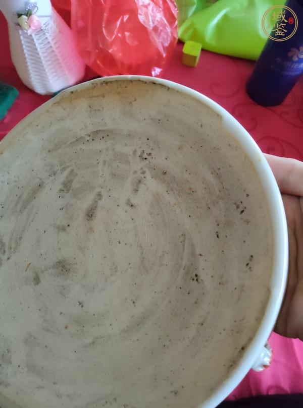 古玩陶瓷仕女紋粉彩一品蓋鍋真品鑒賞圖