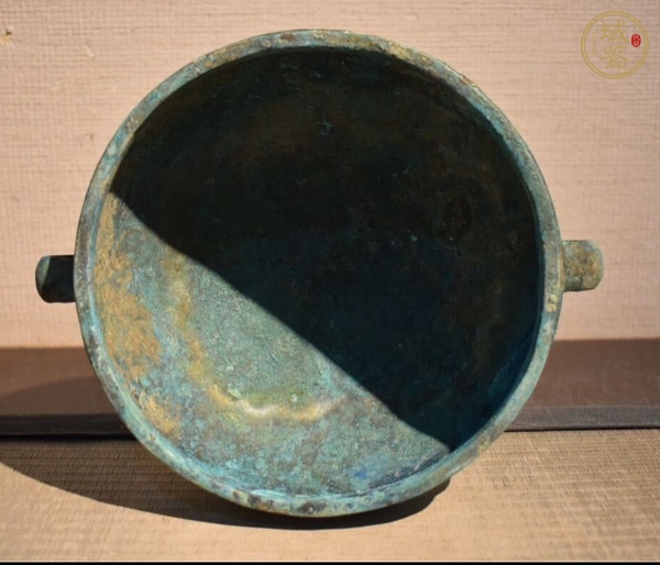 古玩銅器青銅豆真品鑒賞圖