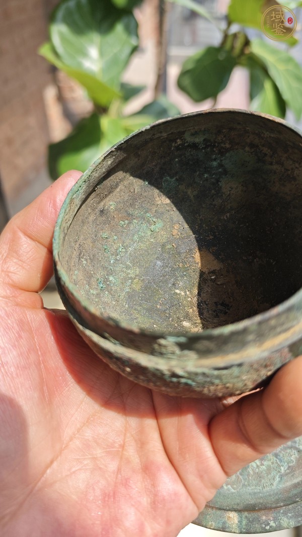 古玩銅器銅博山爐真品鑒賞圖