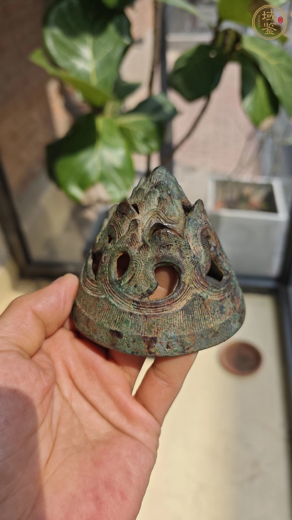 古玩銅器銅博山爐真品鑒賞圖
