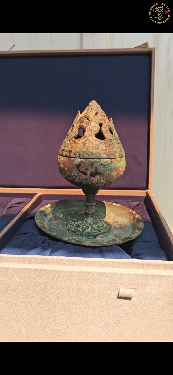 古玩銅博山爐真品鑒賞圖