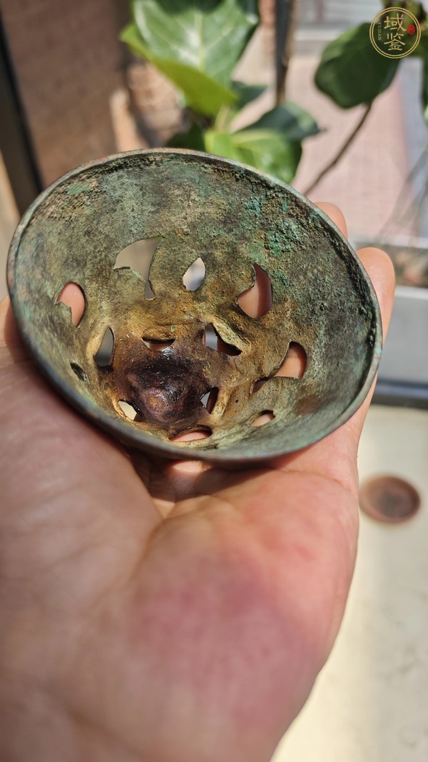 古玩銅器銅博山爐真品鑒賞圖