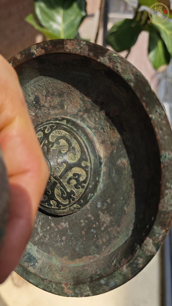 古玩銅器銅博山爐真品鑒賞圖