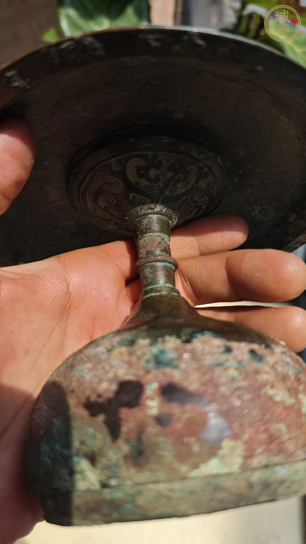 古玩銅器銅博山爐真品鑒賞圖