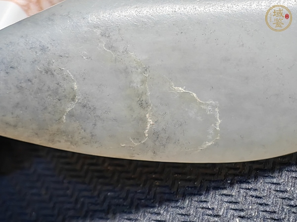 古玩天然和田玉老鼠雕件真品鑒賞圖