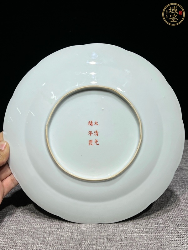 古玩陶瓷龍鳳碗粉彩盤真品鑒賞圖