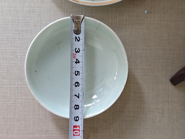 古玩陶瓷民國粉彩桃花仕女蓋碗拍賣,當前價格320元
