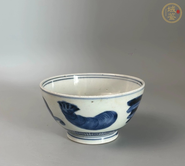 古玩陶瓷青花小碗真品鑒賞圖