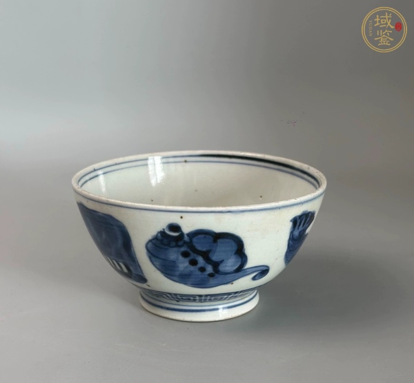 古玩陶瓷青花小碗真品鑒賞圖