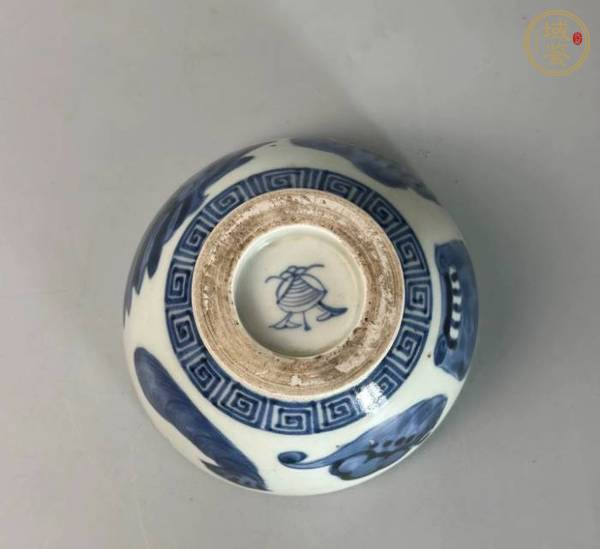 古玩陶瓷青花小碗真品鑒賞圖