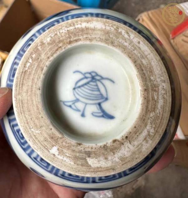 古玩陶瓷青花小碗真品鑒賞圖