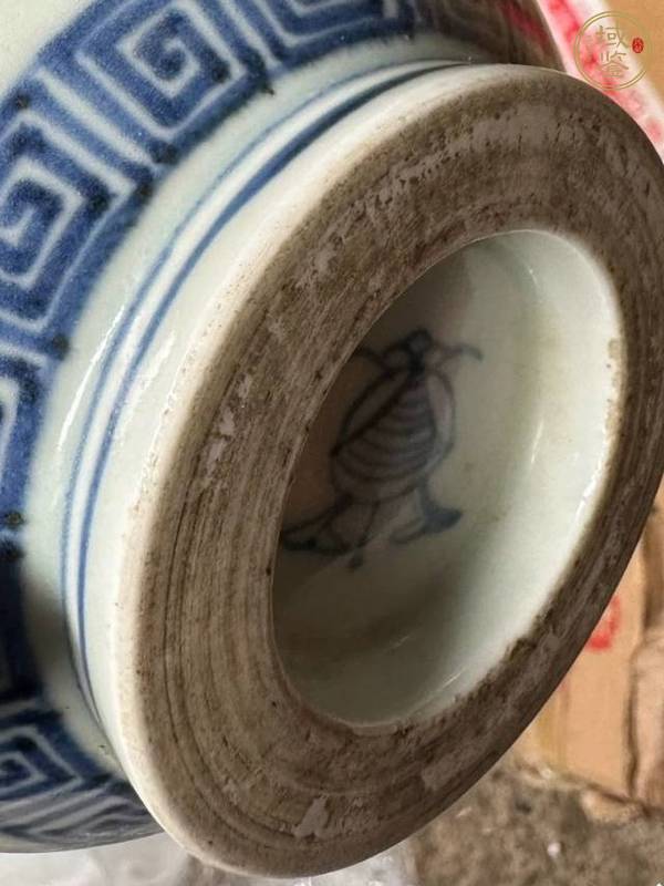 古玩陶瓷青花小碗真品鑒賞圖