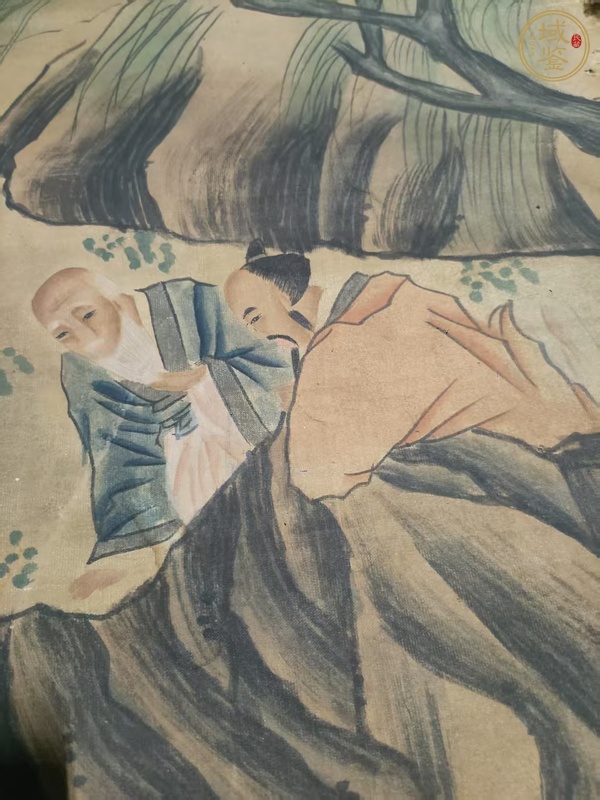 古玩字畫長溪春水真品鑒賞圖