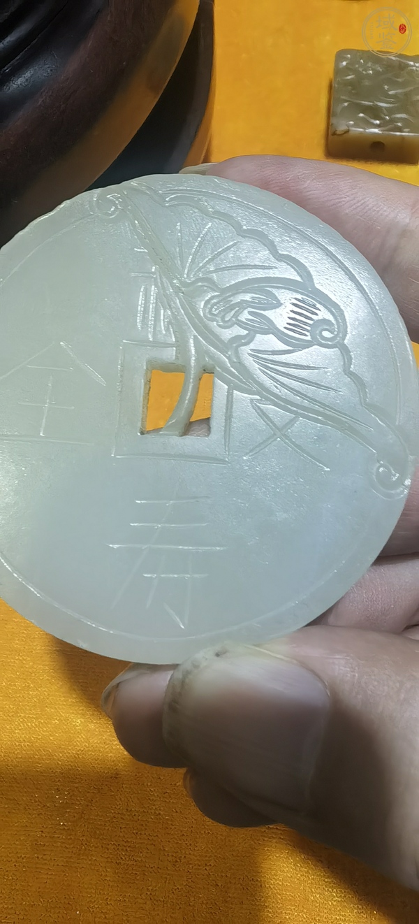 古玩玉器和田玉璧真品鑒賞圖