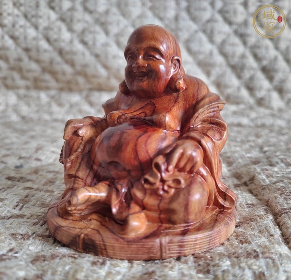 古玩雜項木雕羅漢真品鑒賞圖
