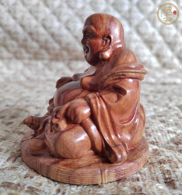 古玩雜項木雕羅漢真品鑒賞圖