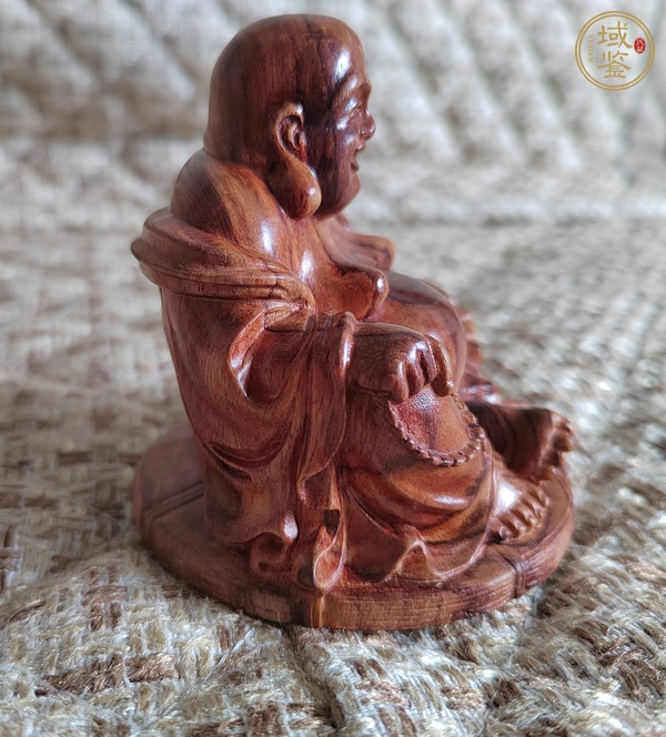 古玩雜項木雕羅漢真品鑒賞圖
