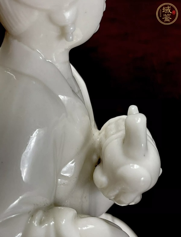 古玩陶瓷創(chuàng)匯 德化窯觀音真品鑒賞圖