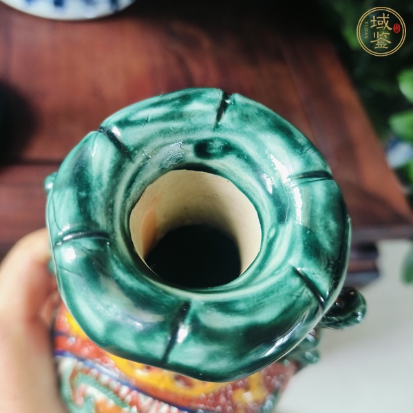古玩陶瓷龍鳳碗瓶真品鑒賞圖