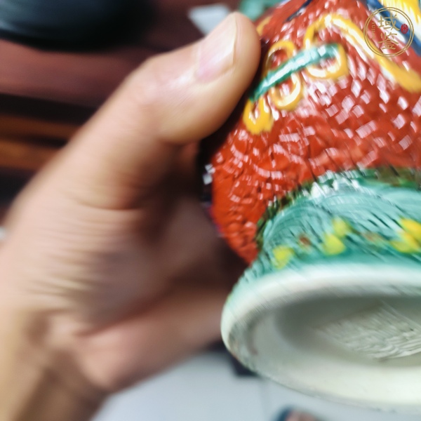 古玩陶瓷龍鳳碗瓶真品鑒賞圖