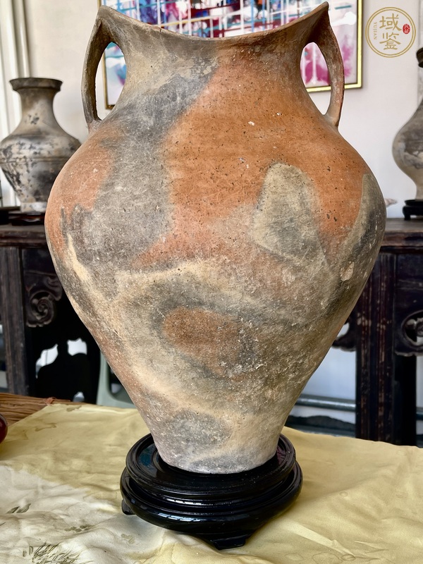 古玩陶瓷寺洼文化魚口罐真品鑒賞圖