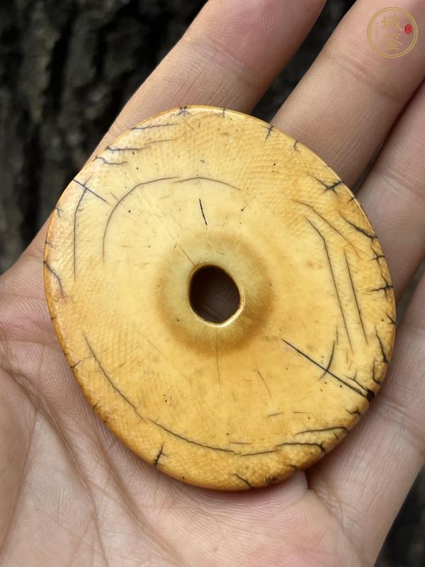 古玩雜項牙牌真品鑒賞圖