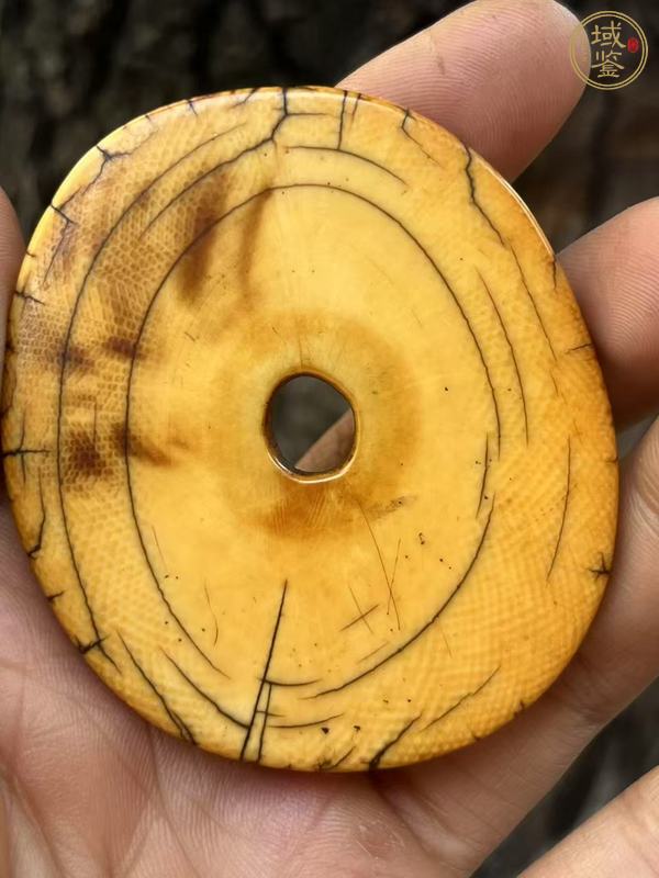 古玩雜項牙牌真品鑒賞圖