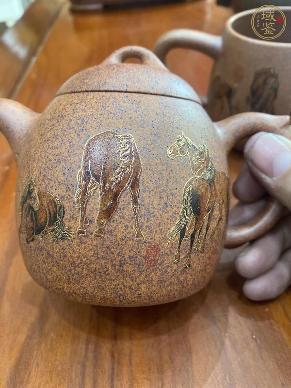 古玩雜項秦權(quán)壺套組真品鑒賞圖