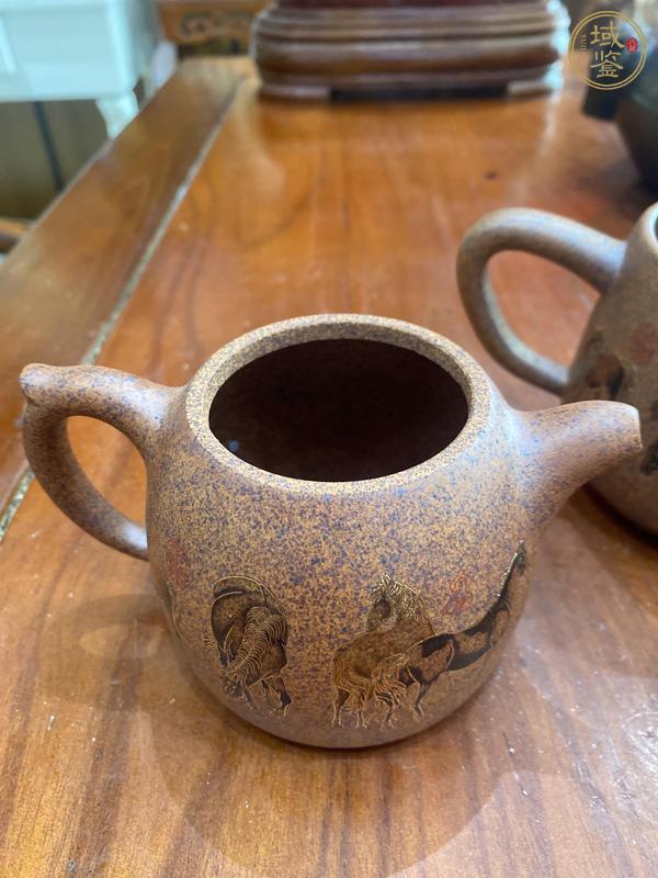 古玩雜項秦權(quán)壺套組真品鑒賞圖