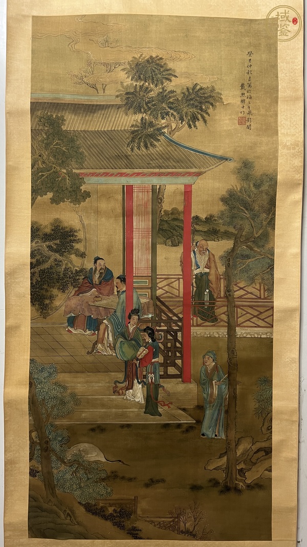 古玩字畫戴熙款真品鑒賞圖