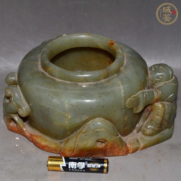 古玩玉器和田玉雕“水丞”真品鑒賞圖