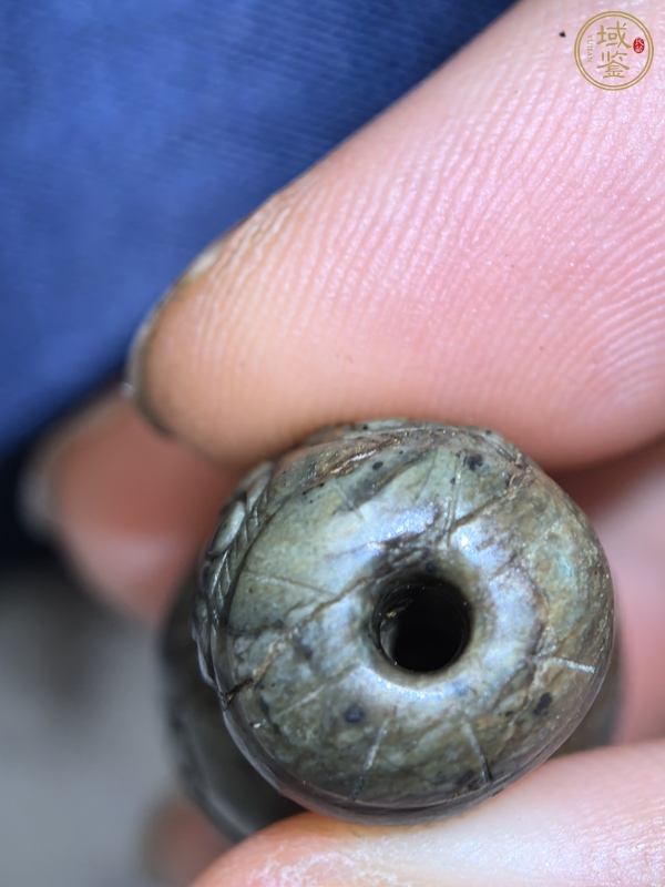 古玩玉器仿古玉神人像真品鑒賞圖