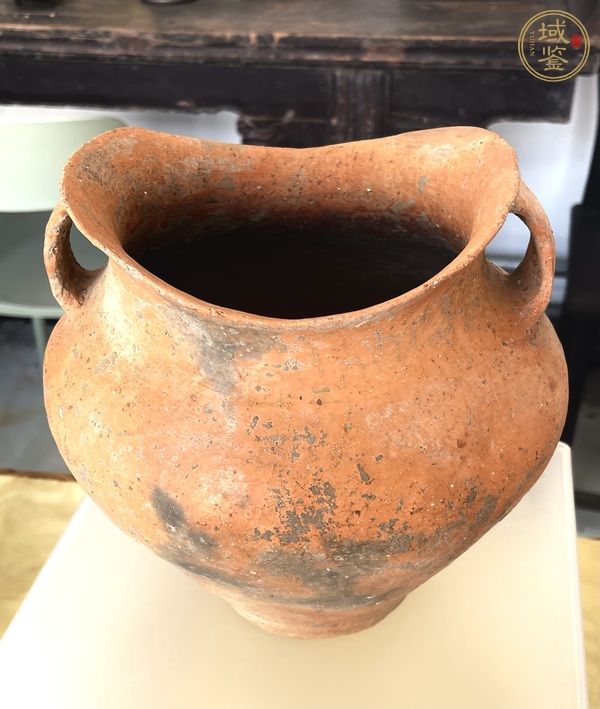 古玩陶瓷寺洼文化魚口罐真品鑒賞圖