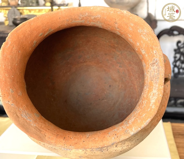 古玩陶瓷寺洼文化魚口罐真品鑒賞圖