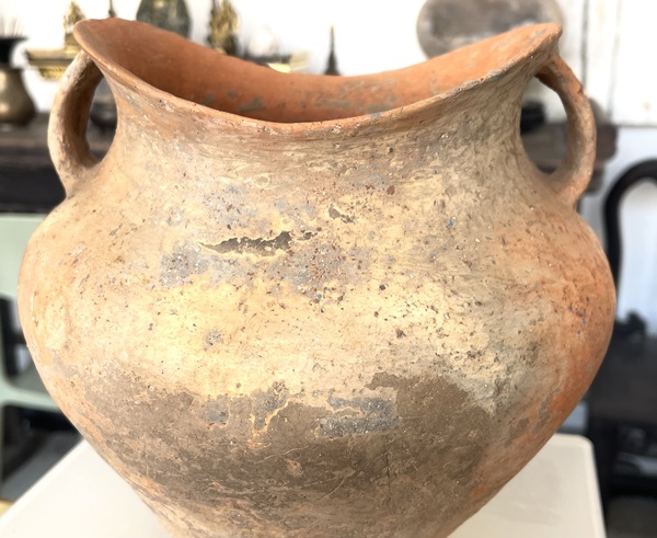 古玩陶瓷寺洼文化魚口罐拍賣,當前價格1800元