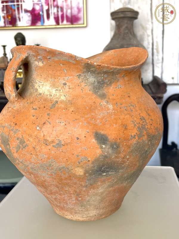 古玩陶瓷寺洼文化魚口罐真品鑒賞圖
