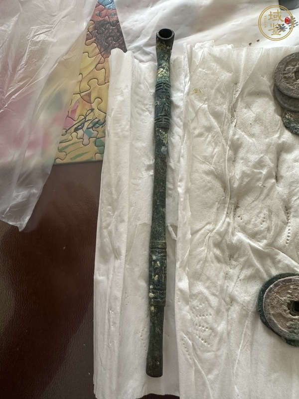 古玩銅器銅煙斗真品鑒賞圖